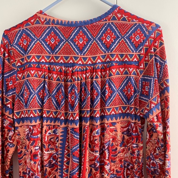 Lucky Brand M Aztec long sleeve - Picture 4 of 8